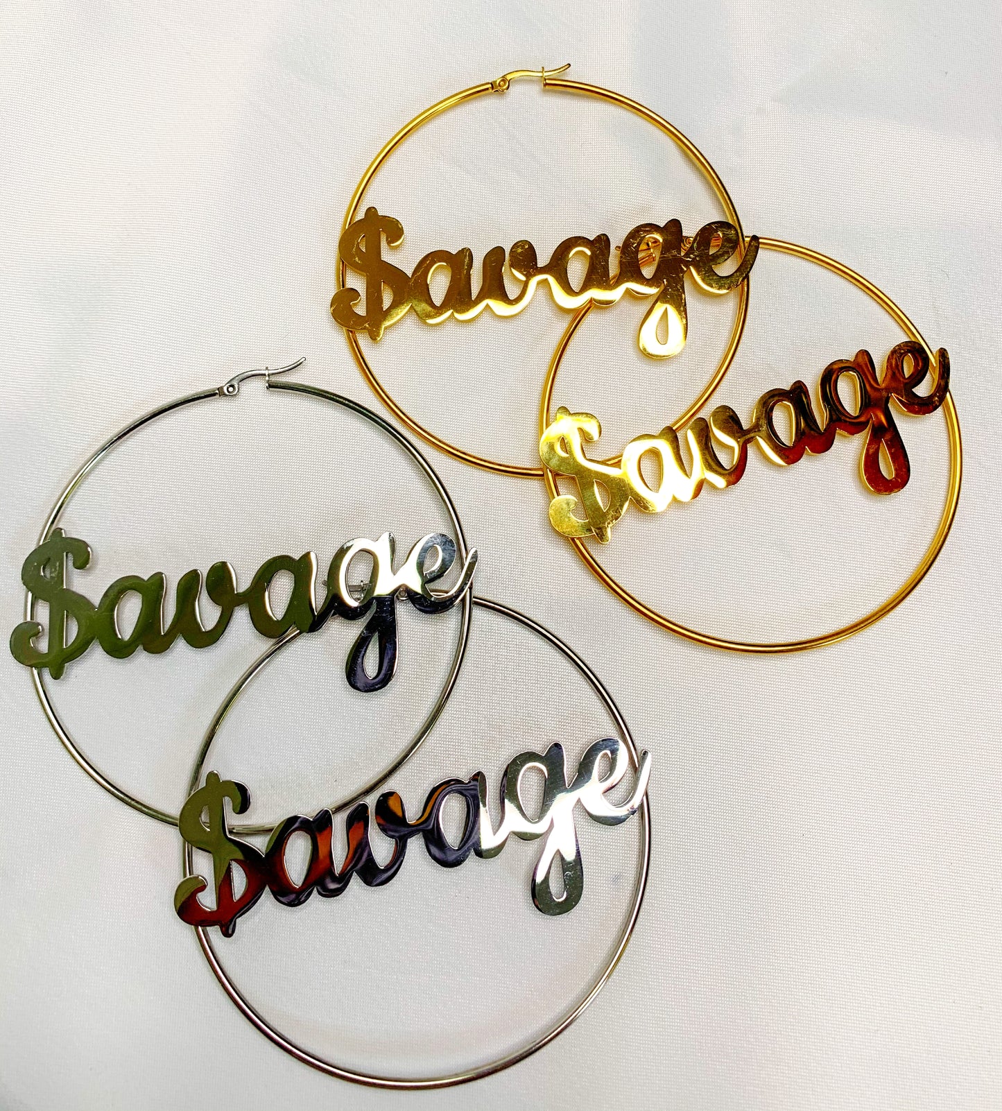 Savage Hoops Earrings